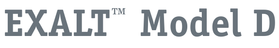 EXALT Model D logo